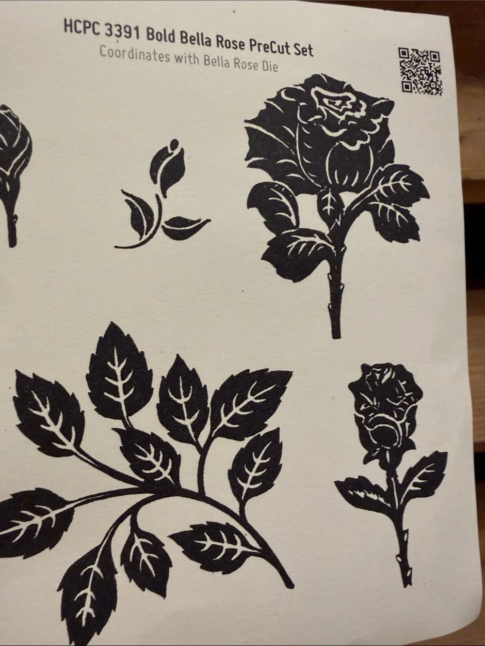 Floral  Stamp sets-3. Background daffodil, scroll and rose sets